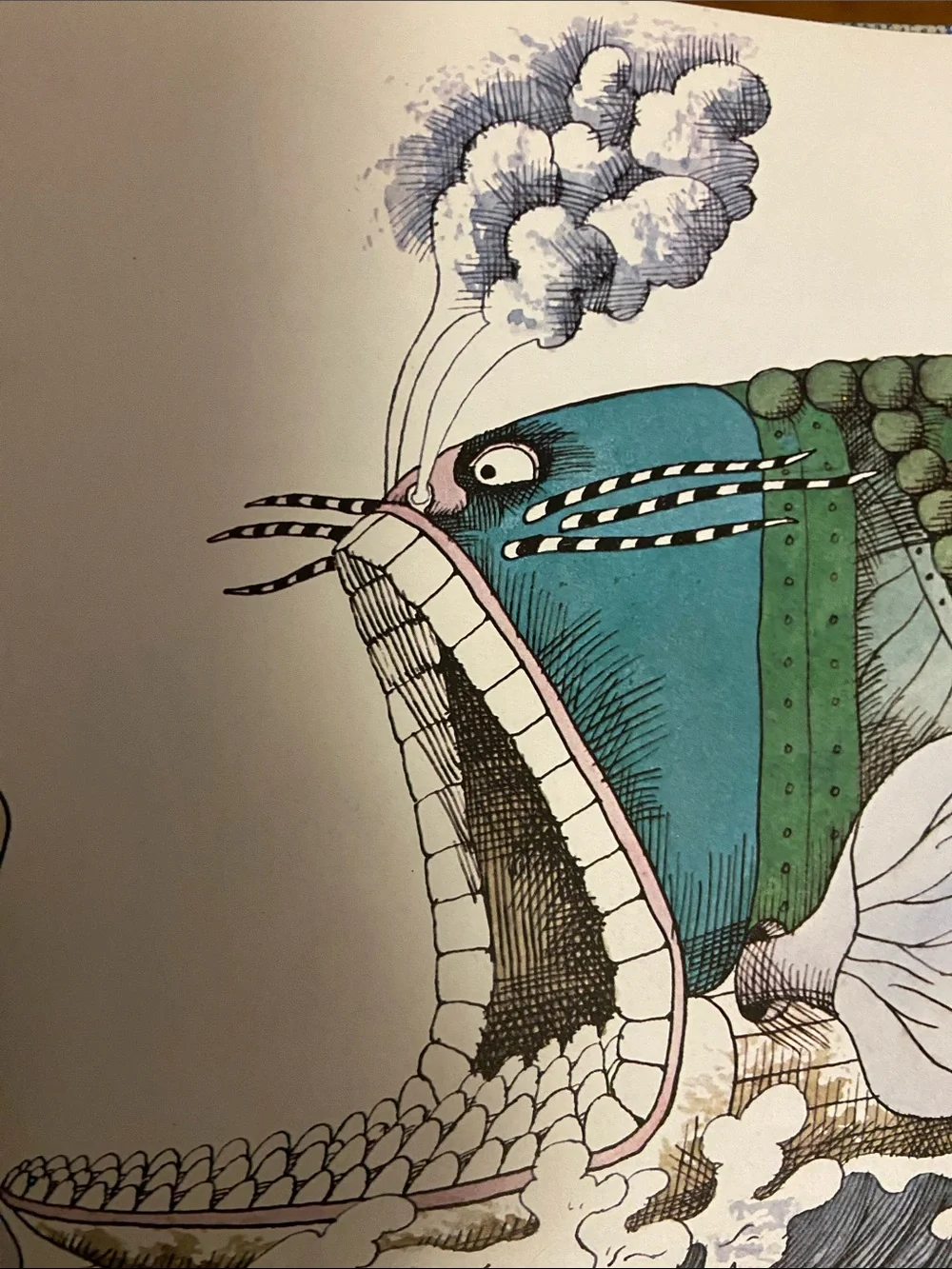 Vintage 70s 1970s Groovy. Little Spotted Fish Illustrated Children's Book Yolen